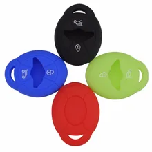 2 Buttons Silicone Remote Key Clicker Key Cover Case For BMW Mini Cooper S R50 R53