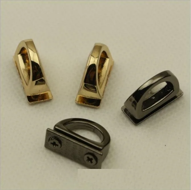 

(10 pieces/lot) wholesale bags handbags metal straps on both sides of the link buckle bag hook hardware accessories
