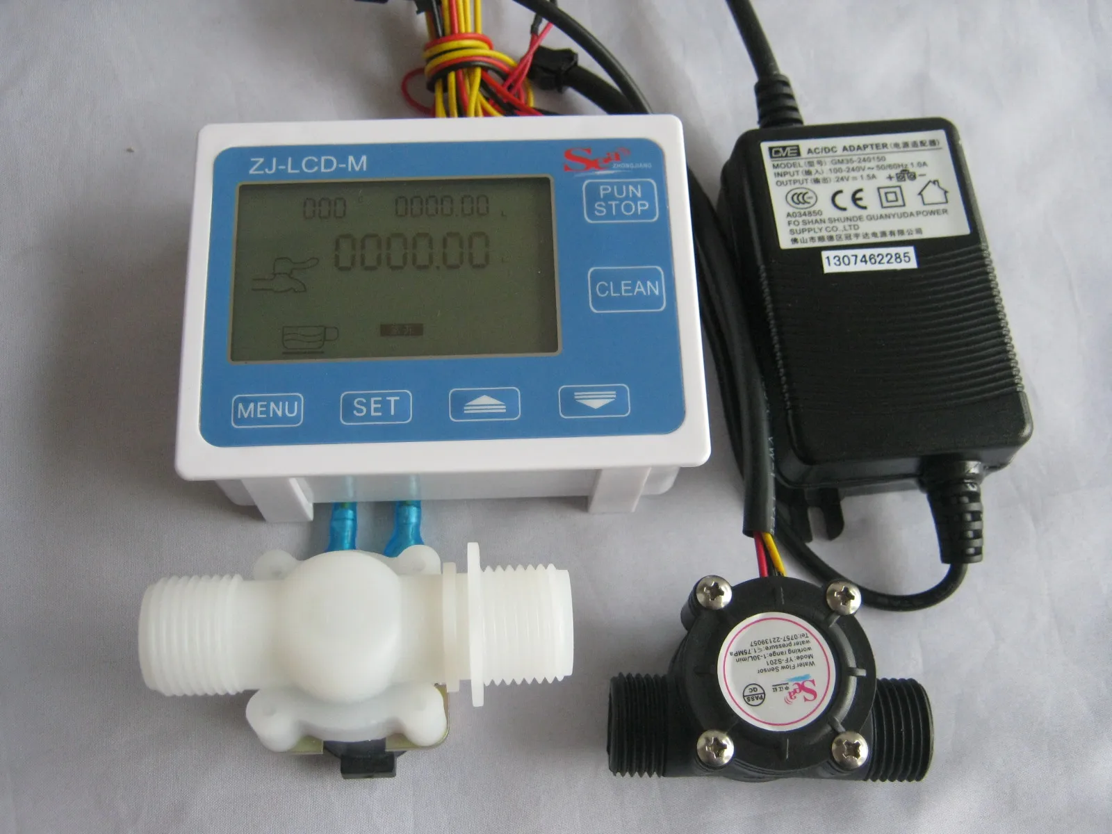 

Flow Quantitative Control Instrument 4 Point Display Meter Water Table 4 Automatic Quantitative Filling Machine Liquid Packaging