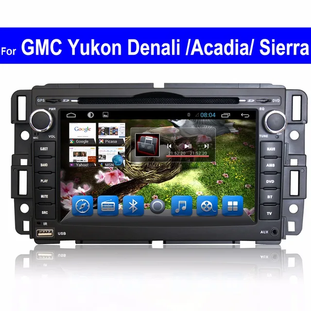 Touch Screen Car DVD Player for GMC Yukon Denali / Acadia / Sierra