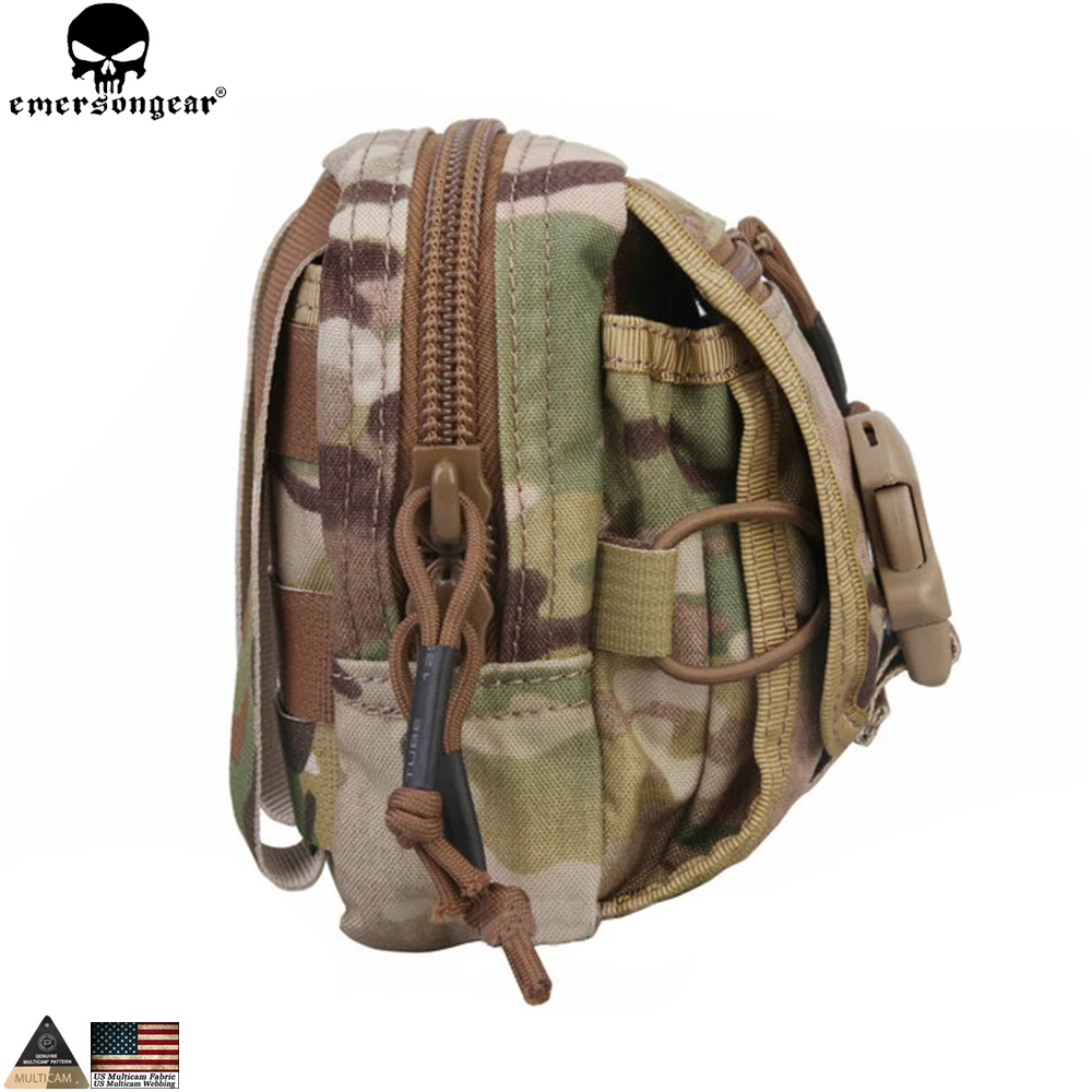 EMERSONGEAR M2 поясная сумка маленькая легкая Molle Охотничьи аксессуары черная