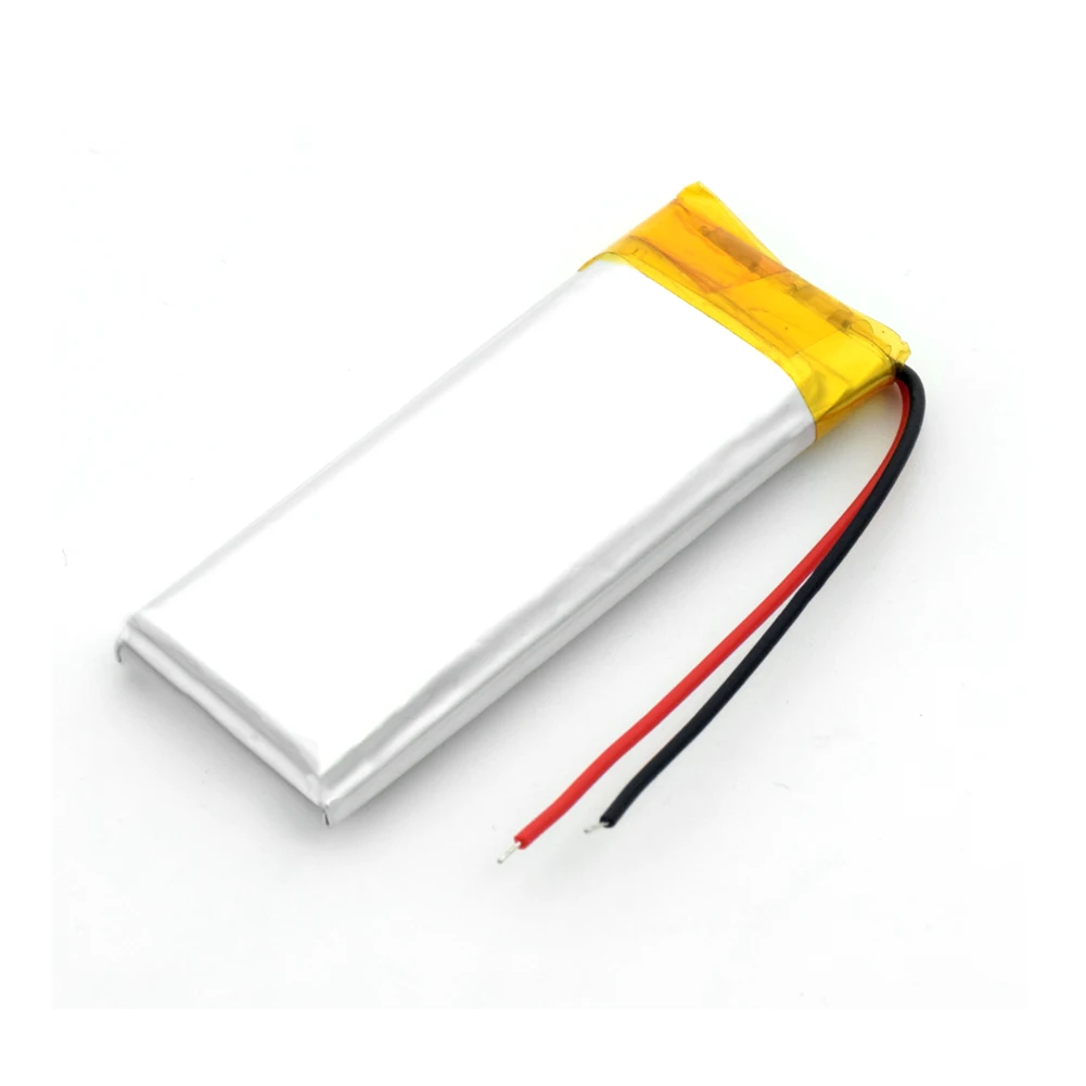 Перезаряжаемая литий-ионная батарея Lipo cells 700mAh Lipo battery 702050 литий-полимерная батарея для игрушек gps MP3 MP4 Smart Watch