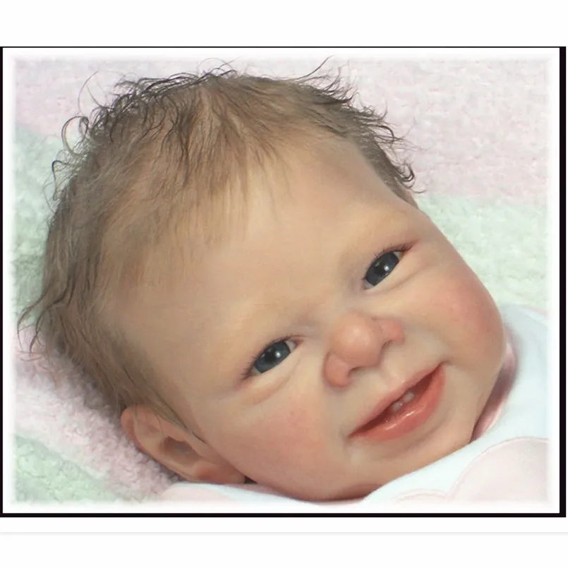 Reborn Doll Kit Realistic Dolls Parts Doll Accessories,21 Inch Reborn