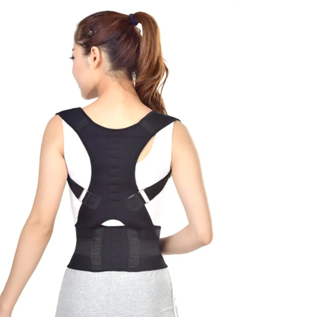 

Adjustable Posture Corrector Back Brace Support Belt Lumbar Waist Shoulder Corset Spine Support Posture Correction Health Care
