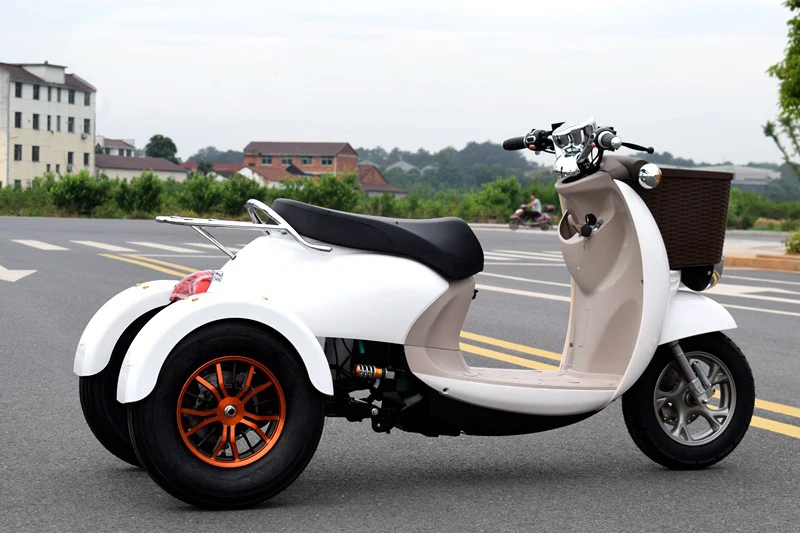 Discount 60V 1000W  Citycoco Electric Scooter Lead-acid Battery Three Rounds of Motorcycle Electric Motorcycles 2