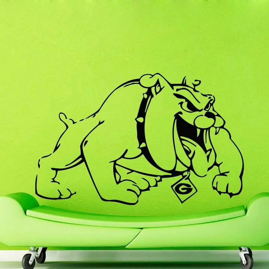 boxer dog Bulldog Wall Stickers Home Decor Vinyl Decal Sticker Wall