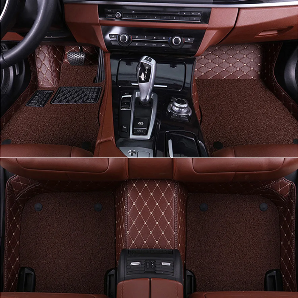 

SUNNY FOX Car floor mats for BMW 3/4/6/7 Series GT M3 X1 X3 X4 X5 X6 Z4 5D car-styling all weather carpet floor liner