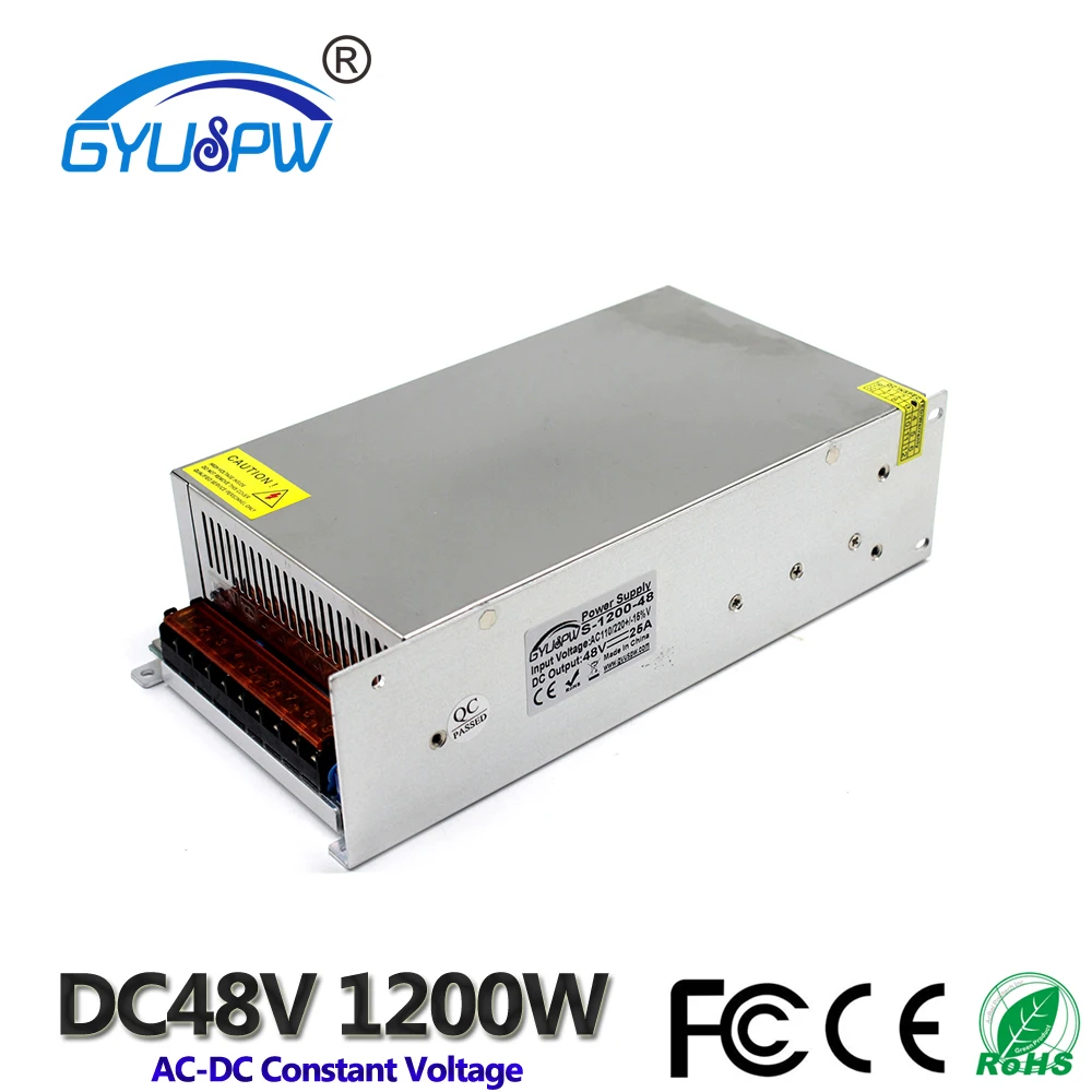 

Switching power Supply DC12V 15V 18V 24V 36V 48V 60W 72W 120W 150W 200W 240W 300W 350W 400W 500W 600W 720W 800W 1000W 1200W SMPS