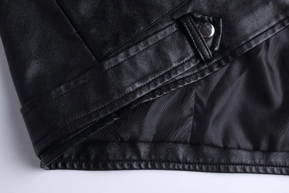 LONMMY Leather jacket men Oblique zipper PU Suede windbreaker mens leather coat jacket Outerwear Slim fit Red 2018 Autumn Spring