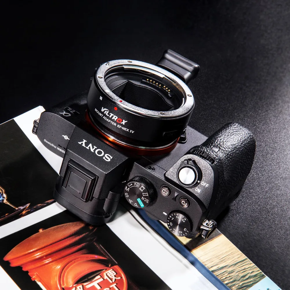Viltrox EF NEX IV адаптер для объектива с автофокусом Canon EOS S объектив Sony E Full Frame A9 AII7 A7RII