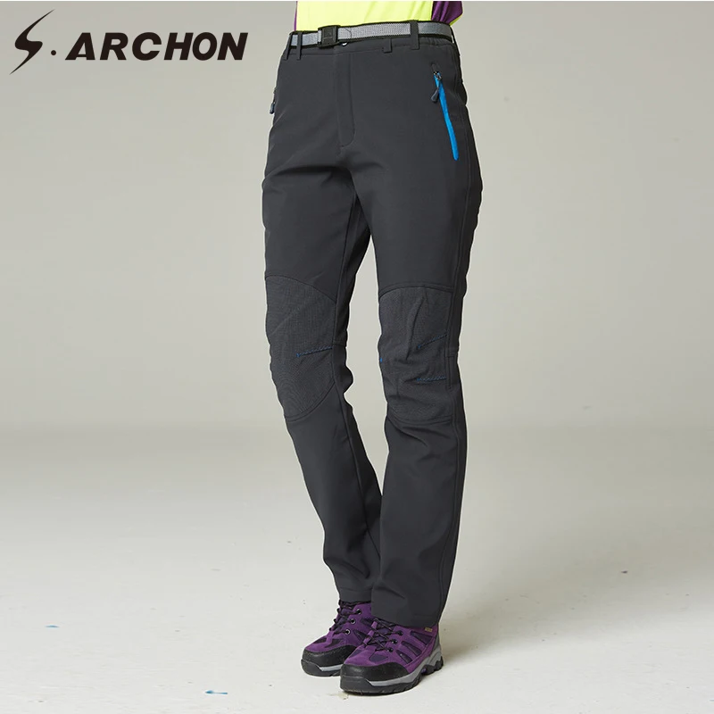 Refire engranaje invierno impermeable acampar al aire libre Pantalones mujeres windbreaker senderismo trekking Pantalones lana femenina Pesca esquí Pantalones Refire engranaje invierno impermeable acampar al aire libre Pantalones mujeres windbreaker senderismo trekking Pantalones lana femenina Pesca esquí Pantalones