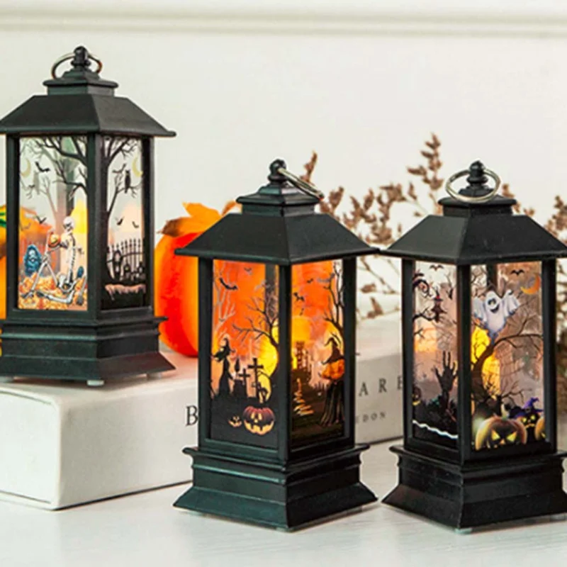 

Pumpkin Lamp Halloween Light Creative Pumpkin Light Party LED Romantic Hanging Lantern Drop Shipping