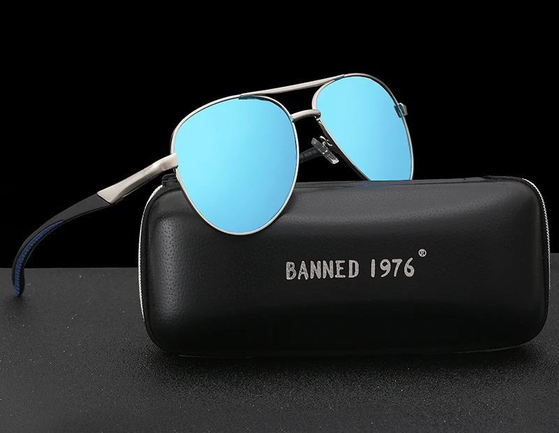 HD поляризованные Мужские Винтажные алюминиевые солнцезащитные очки, Классические брендовые солнцезащитные очки для вождения, металлическая оправа, очки для вождения для мужчин/женщин
