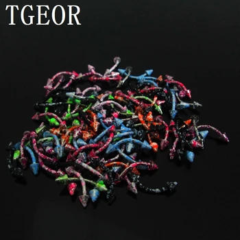 

free shipping Hot Fashion double colors paint spike cone 100pcs 16G 3mm surgical Stainless Steel piercing eyebrow ring