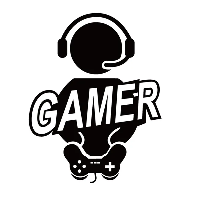 2017 Wall Sticker Decal children room Gaming Gamer
