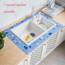 Самоклеющиеся водостойкие наклейки для воды, умывальник, Меса, влагопоглощающие наклейки для ванной комнаты, кухни, водопоглощение