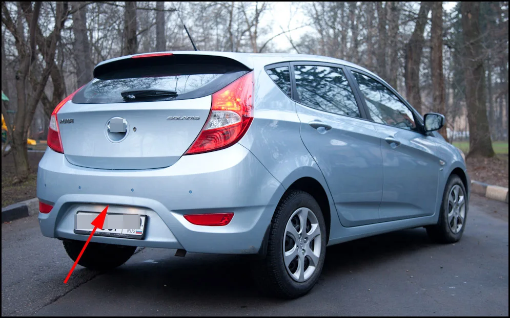 For Hyundai Solaris RB hatchback 2011~2016