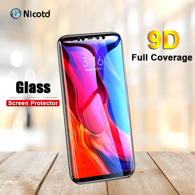 9D полная Защита экрана для Xiaomi Mi 8 Lite защитная пленка из закаленного стекла 8SE