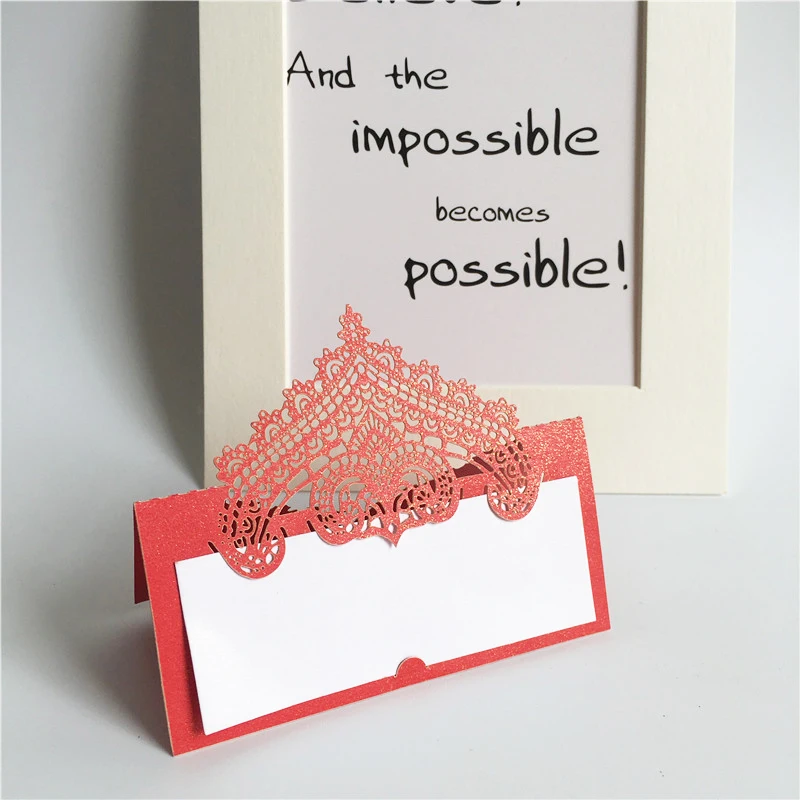 10pcsLot Wedding Decoration Name Place Cards table card place Christmas Birthday Party Invite Cards Table Decoration Favor 5zSH935 (49)