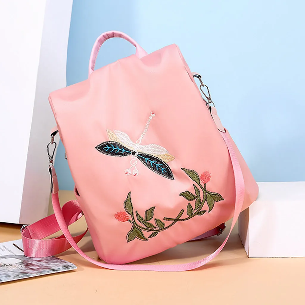 Mochila Feminina, женский рюкзак, водонепроницаемая нейлоновая сумка, противоугонные рюкзаки, вместительные сумки, bolsa feminina G