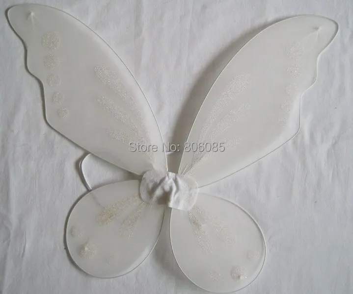 

Pixie Fairy White Wings Butterfly halloween party wings