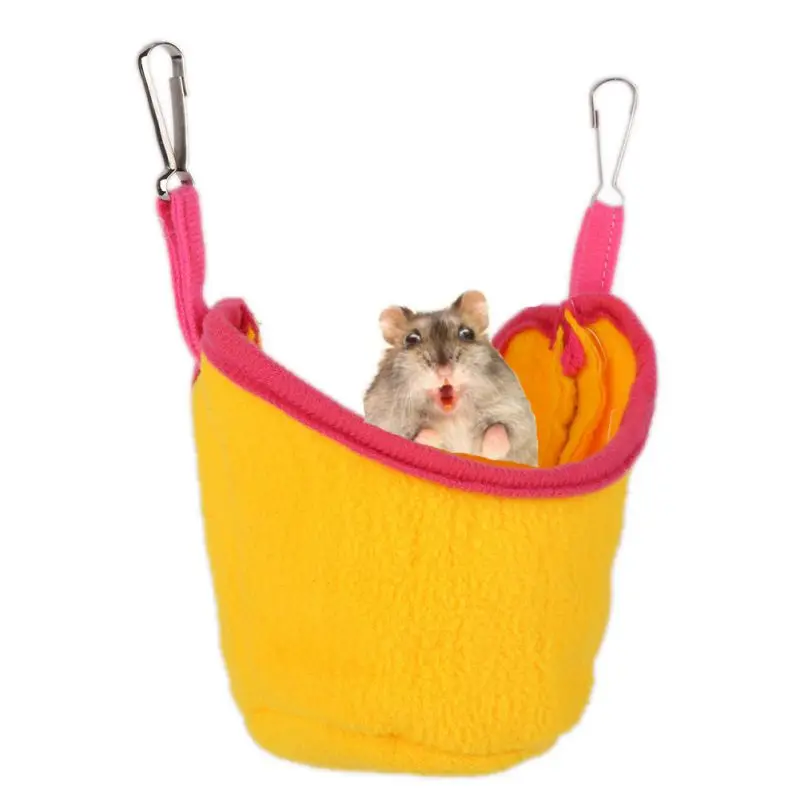 Pets Hamster Hammock Hanging House Bed Mat Cage Nest Pet Sleeping Bed