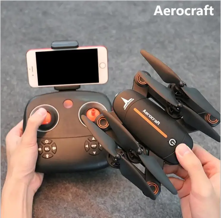 New WIFI real time selfile RC font b drone b font XS809W upgrade 2 4G 4CH