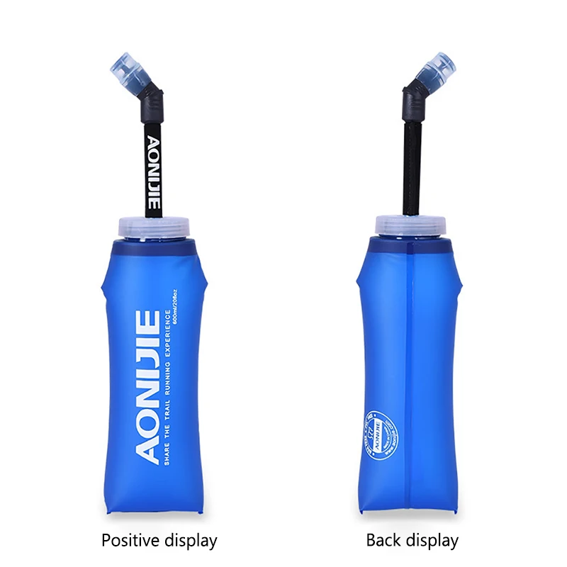 الرياضات المائية زجاجة TPU الموسعة تلميح للطي كبيرة قدرة هوكي السفر تسلق تشغيل المحمولة غير قابلة للكسر حزمة زجاجات