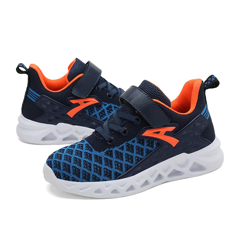 

Boys Girls Fashion Sneakers Little/Big Kid Air mesh Trainers Children School Sport Shoes Boys Runing Sneakers Autumn Summer 2019