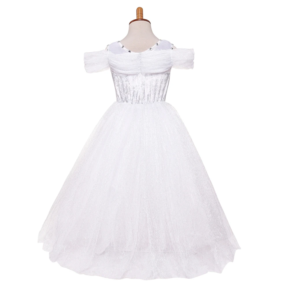 Yeedison Cute Butterfly Girls Dress Summer Kids Elsa Dresses For Girls Cotton Girl Party Princess Dress Cosplay Children Costume (17)