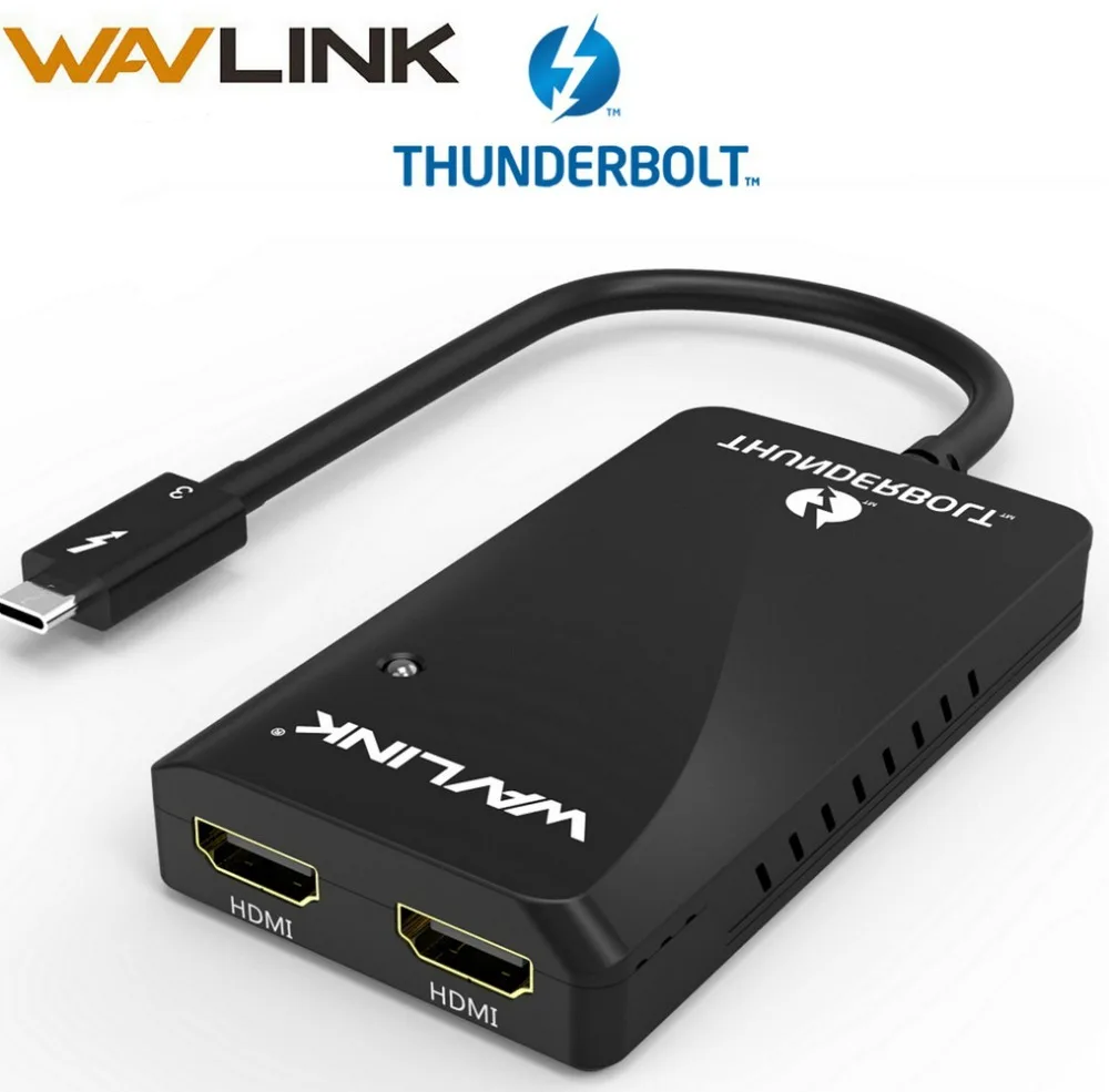 preço Thunderbolt 3 dual adaptador de Vídeo HDMI Splitter tipo C C usb hub 5gbps 40 4 k Displayport HDMI 1080 p divisor de vídeo 60 hz PC Laptop