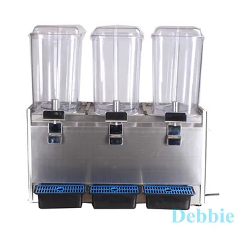 

CE approved automatic cold drink water fruit juice dispenser with tap for sale