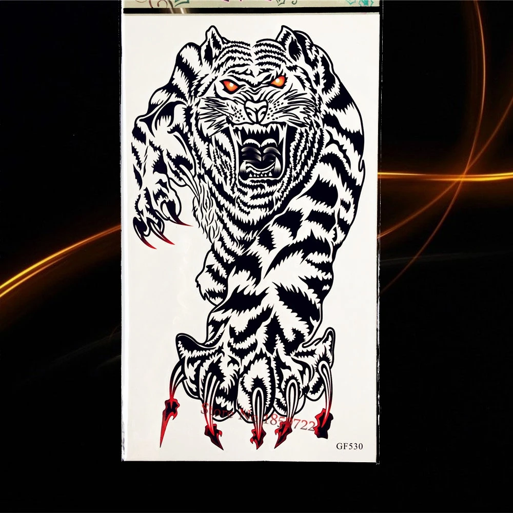 Черная водостойкая тату наклейка Ловец снов HQS49 1 шт.|art tattoo|waterproof tattoobody art tattoo |