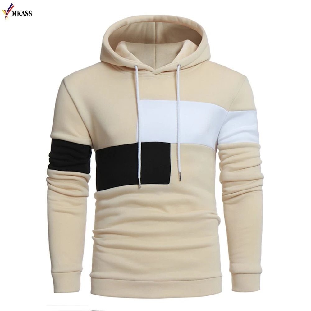 2017  Hot New Fashion Men Hoodies Men Multi-Color Stitching Sweatshirt Male Hoody Hip Hop Autumn Winter Hoodie Mens Pullover