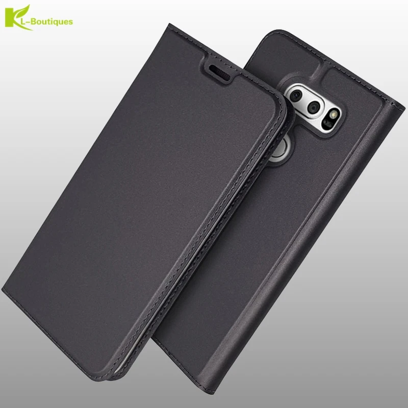 

For LG V30 Flip Case no For Fundas LG V30 V 30 Cover 6.0 Inch Etui Luxury Shockproof Wallet Leather Business Phone Cases Coque