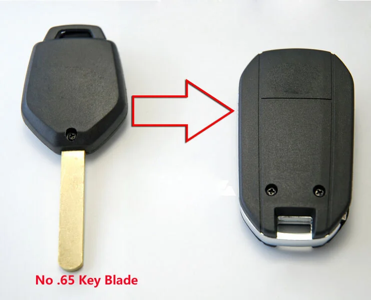Subaru Forester XV Legacy Outback 3 button Modified key shell (7)-1