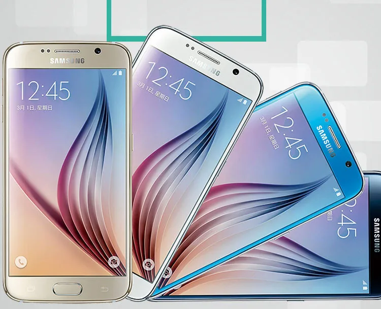 Unlocked Original Samsung Galaxy S6 G920 Mobile Phone 3GB RAM 32GB ROM Octa Core Android  16.0MP 5.1" Cell phones apple refurbished iphone