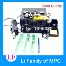 Паяльная станция для горячего воздуха 852D++ 1 шт., пистолет для горячего воздуха 700 Вт 220 В или 110 В, тепловая пушка