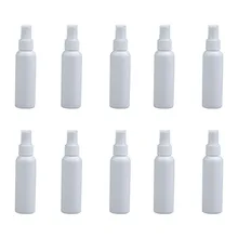 10 шт 100 мл пустые духи косметические пульверизаторы опрыскиватель пластиковые бутылки с распылителем@ ME88