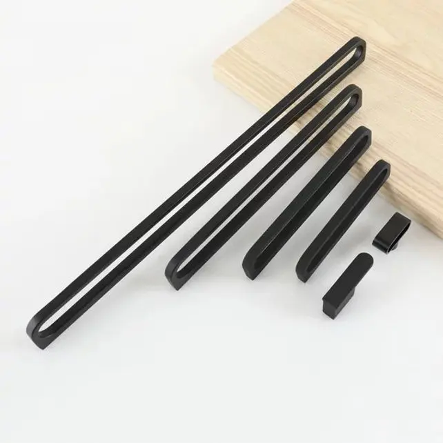 

3.66'' 5'' 7.55'' Modern Cabinet Pulls Knob Door Handles Hardware Black Drawer Pulls Dresser Knobs Kitchen Cupboard Handle