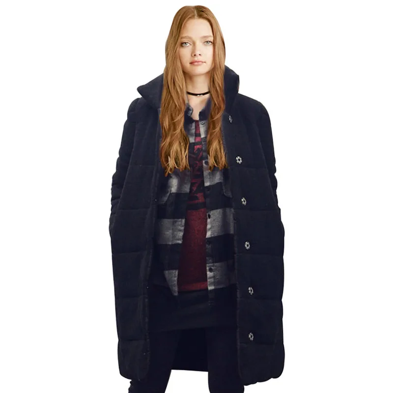 Winter Jacket Women 2016 New Long Winter Womens Parka Thickening Cotton Casual Outwear Coat Coats Manteau