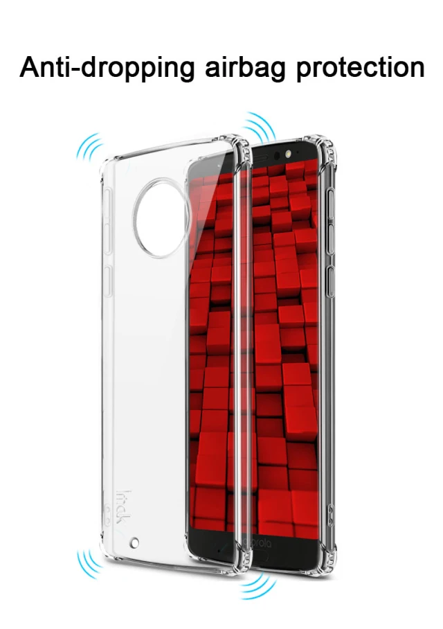 IMAK мягкий термополиуретановый чехол для Motorola Moto G6 плюс Чехол