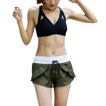 

2018 Casual Patchwork Shorts Breathable Women Fashion Loose Summer Shorts