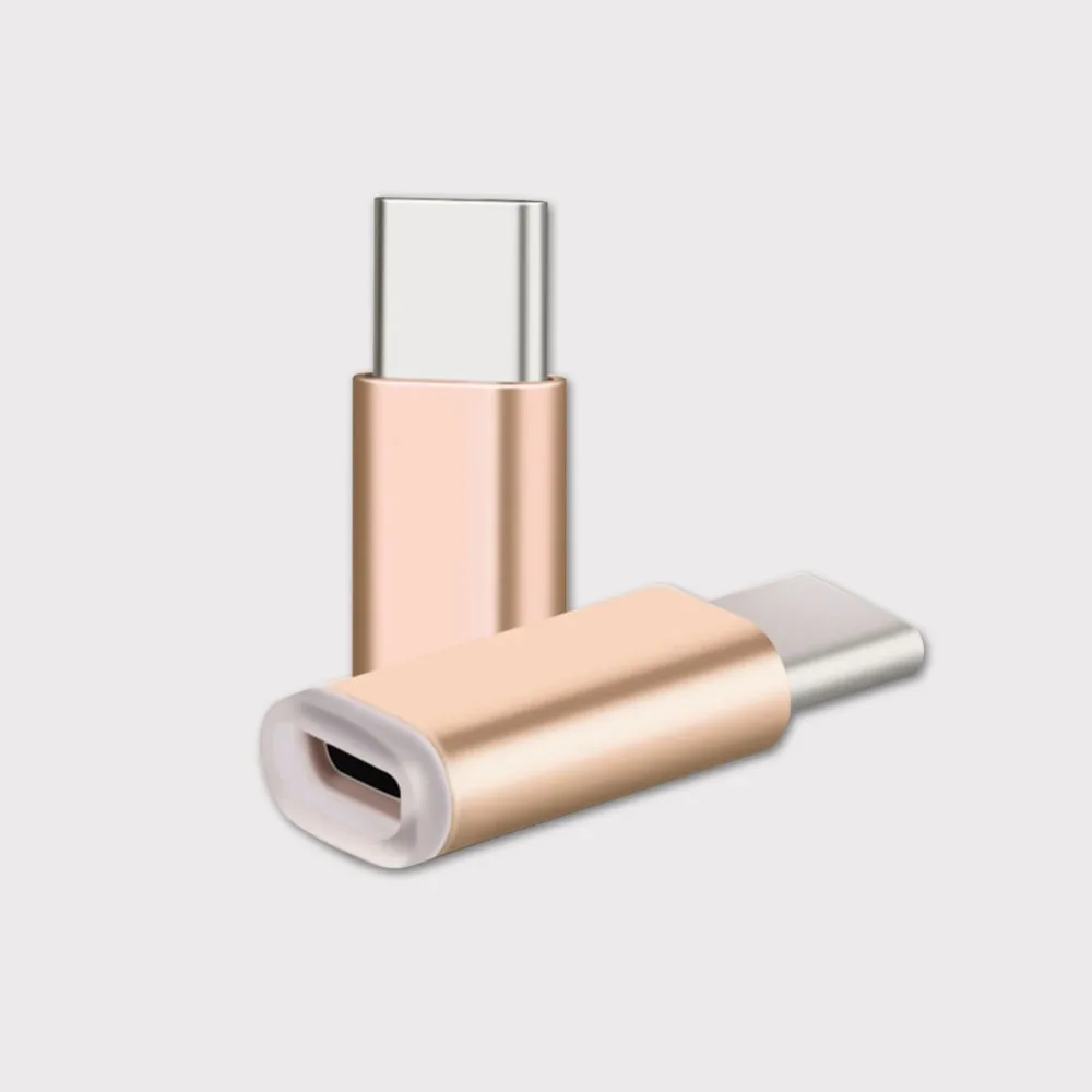 

2PCS Micro USB To Type C Converter Data Charging Cable Adapter Fast Charger For Xiaomi Mi6 Mi5 Huawei P9 P10 letv Type-c Cable