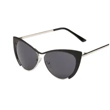 Полуоправы солнцезащитные очки кошачий глаз оттенки солнцезащитные очки полуоправы очки женская одежда черные солнцезащитные очки новинка
