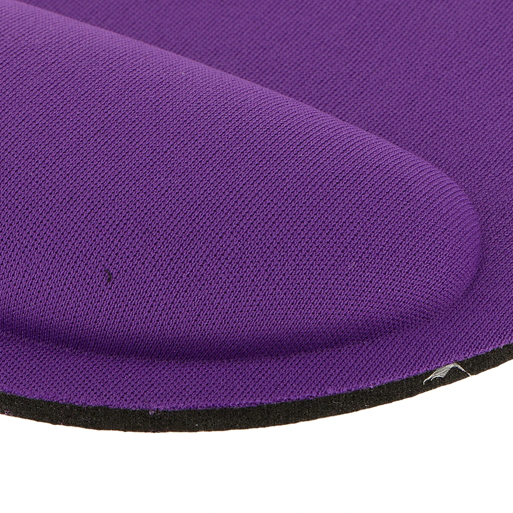 Comfort Soft Gel Rest Wrist Support Mat Mouse Pad Gaming Purple for Ease of Motion and Relief of Joint Stress
