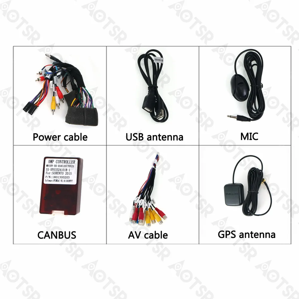 Excellent Aotsr Android 8.1 GPS navigation Car DVD Player For KIA SORENTO 2012-2015 multimedia radio recorder 2 DIN Bluetooth WiFi 7