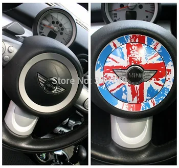 

Aliauto 2 x Car-styling Steering Wheel Center Dedicated Car Sticker And Decal Accessories For BMW MINI COOPER