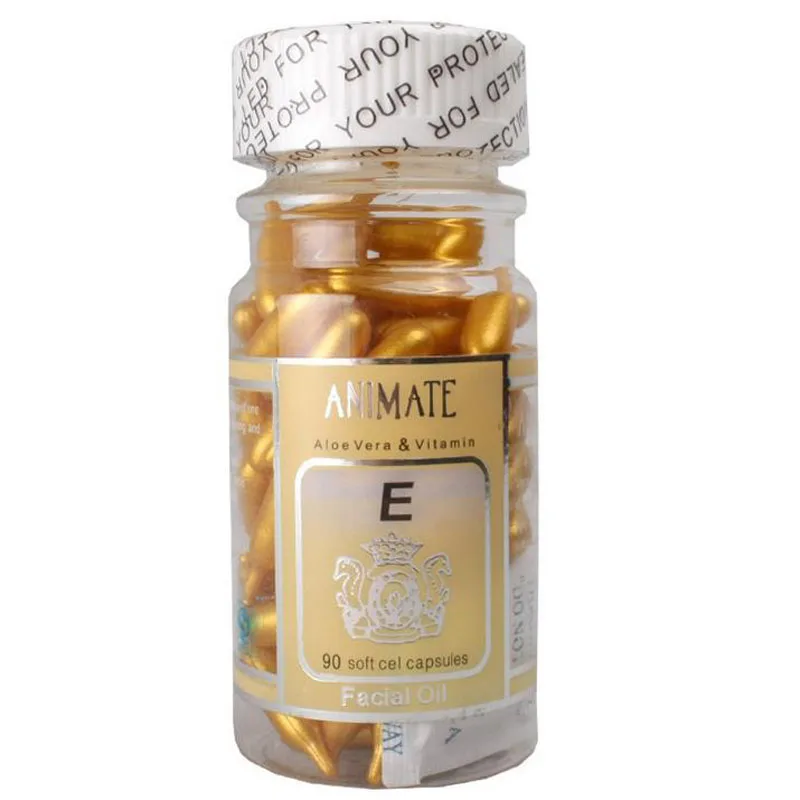 Skin Care Animate Aloe Vera Vitamin C Facial Oil Soft Cel Capsules