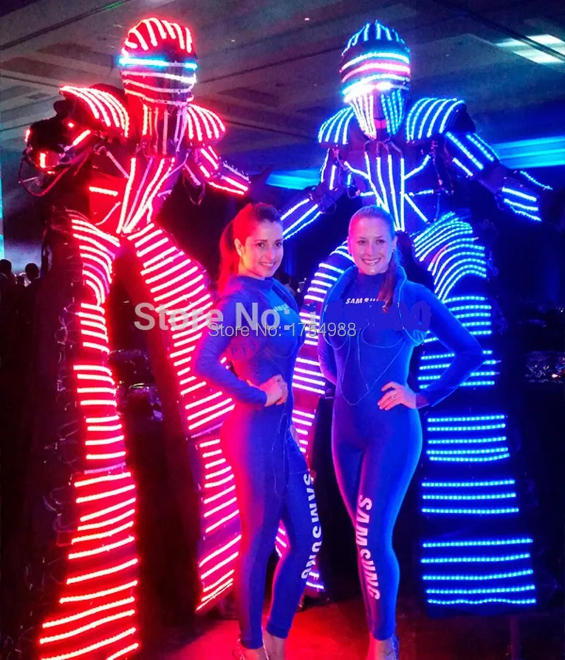 Светодиодный робот криомана Давида гуетта товары для вечеринок сценический